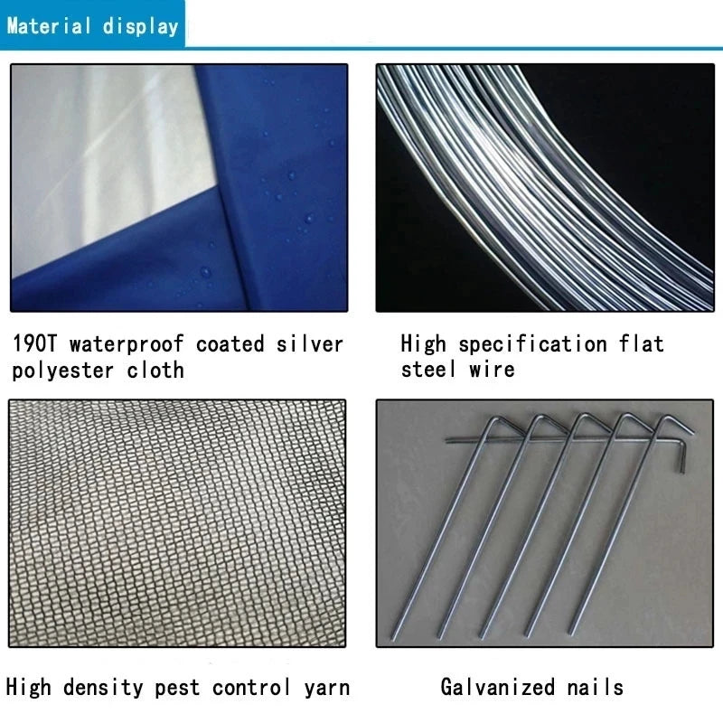 Ultraleichtes UV-Schutz-Zelt